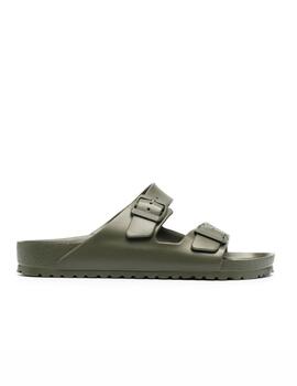 Sandalia Birkenstock M Arizona Eva Khaki Horma Normal