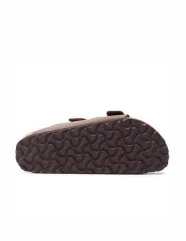 Sandalia Birkenstock W Arizona Nobuck Mocca Horma Estrecha