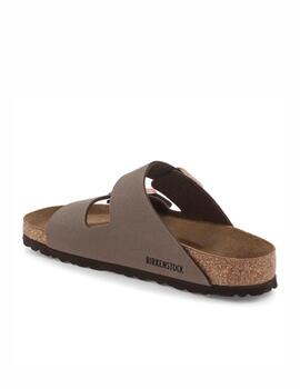 Sandalia Birkenstock M Arizona Nobuck Mocca Horma Normal