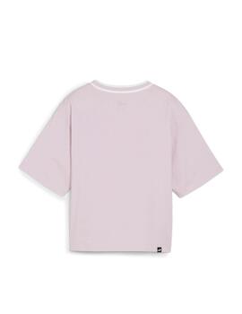 Camiseta Puma W Squad Graphic Lila