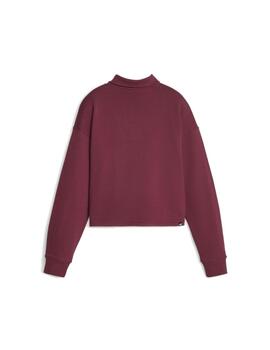 Sudadera Puma W Her High Neck HZ Granate