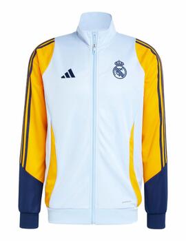 Chandal Adidas M Real TK 24/25 Celeste/Naranja
