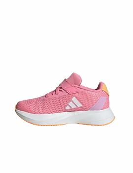 Zapatilla Adidas Duramo SL EL K Rosa/Blanco/Naranj