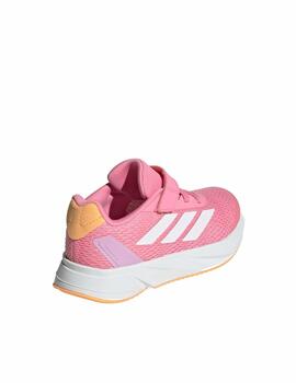 Zapatilla Adidas Duramo SL EL K Rosa/Blanco/Naranj