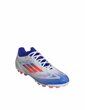 Bota Adidas U F50 League 2G AG Blanco/Azul/Naranja