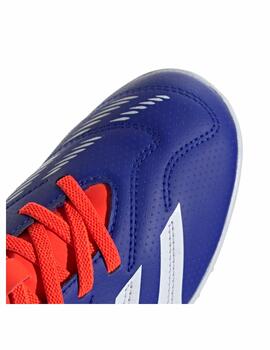 Bota Adidas J Predator Club H&L Turf Azul/Blanco