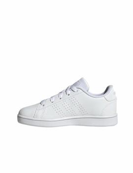 Zapatilla Adidas Advantage K Blanco