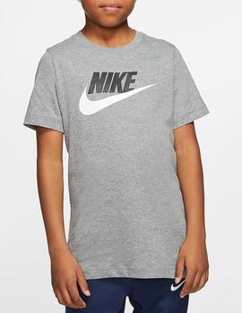 Adulto motivo Desafío Camiseta Nike Niño Gris