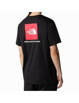 Camiseta TNF MN Box Nse Negro