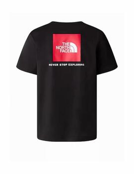 Camiseta TNF MN Box Nse Negro