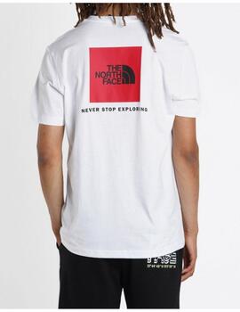 Camiseta TNF MN Box Nse Blanco