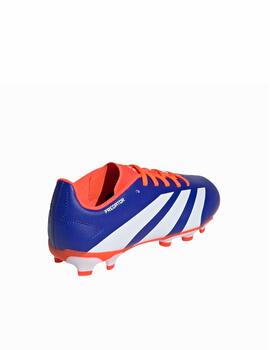 Bota Adidas J Predator League MG Royal/Naranja