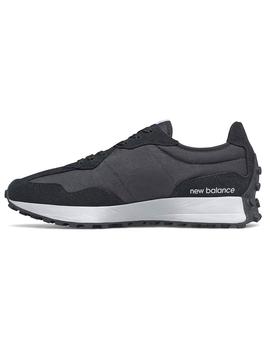 Zapatillas New Balance 327 Hombre Negro y Blanco