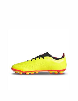 Bota Adidas U Predator League 2G/3G AG Fluor/Negro