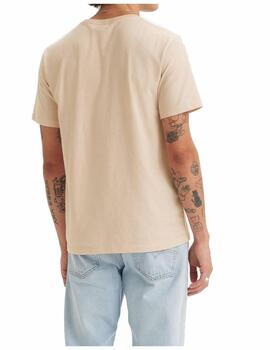 Camiseta Levis M Original HM Beige