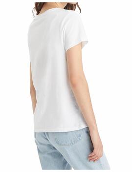 Camiseta Levis W Original VNeck Blanco