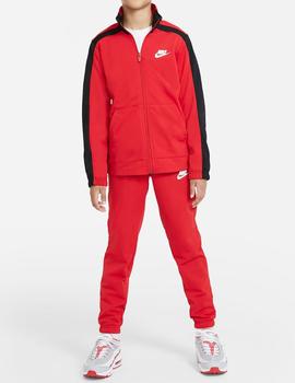 Chandal Nike HBR POLY Niño Rojo