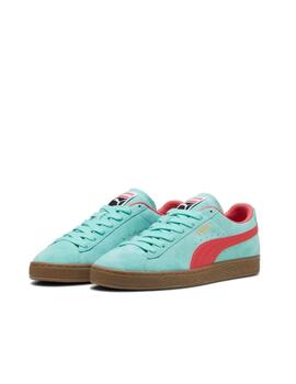Zapatilla Puma M Suede Terrace Menta/Fresa/Gum
