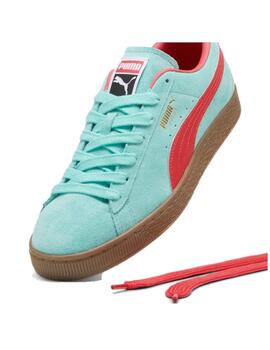 Zapatilla Puma M Suede Terrace Menta/Fresa/Gum