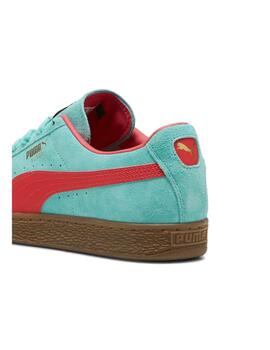 Zapatilla Puma M Suede Terrace Menta/Fresa/Gum