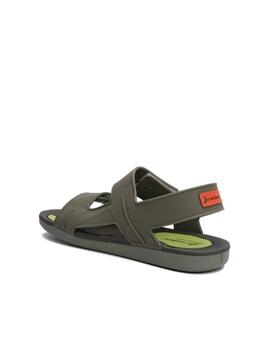 Sandalia Rider Kids R Line Plus Papete Verde