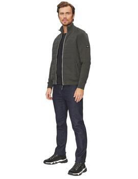 Cazadora PJL Snell Mock Hombre Negro