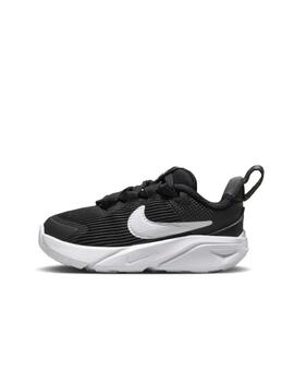 Zapatilla Nike TD Star Runner 4 NN Negro/Blanco