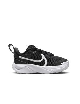 Zapatilla Nike TD Star Runner 4 NN Negro/Blanco