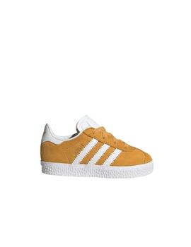 Zapatilla Adidas Gazelle CF EL Inf Amarillo/Blanco