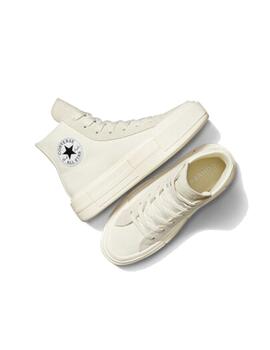 Zapatilla Converse Cruise Platform Alta Lona Egret
