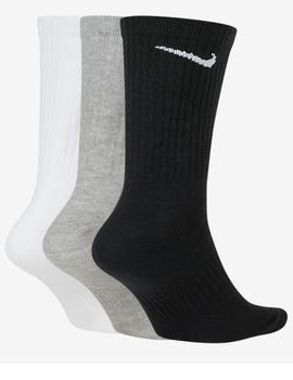 Calcetín Nike Alto Light Gris/Blanco/Negr