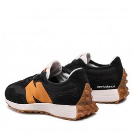 Zapatilla NB 327 Hombre Negro/Naranja