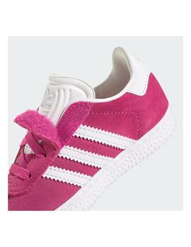 Zapatilla Adidas Gazelle CF EL Inf Fucsia/Blanco