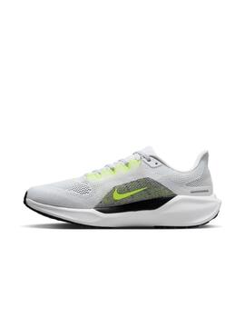 Zapatilla Nike M Air Zoom Pegasus 41 Blanco/Fluor