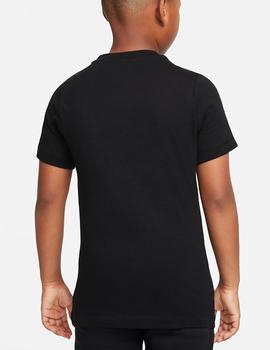 Camiseta Nike Sportswear Niño Negra