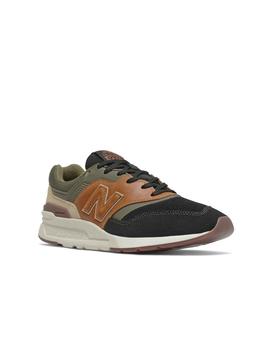 Zapatillas New Balance 997 Negra y Verde para hombre