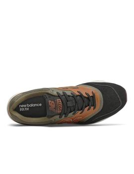 Zapatillas New Balance 997 Negra y Verde para hombre