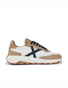 Zapatilla Munich M Babel 04 Blanco/Marrón/Negro