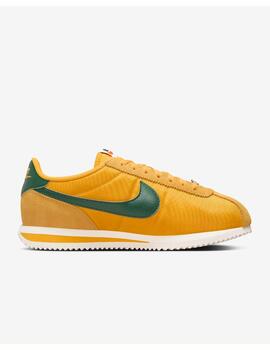 Zapatilla Nike W Cortez Nylon Amarillo/Verde