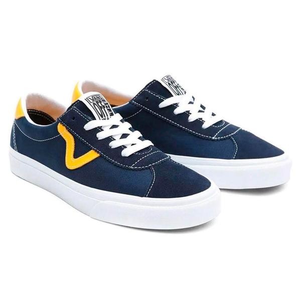 Zapatillas VANS Sport para hombre azul marino y amarillo