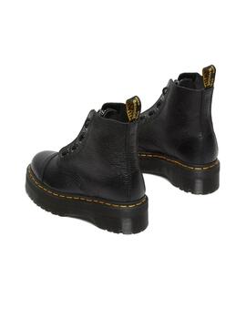 Bota Dr Martens W Sinclair Milled Platform Negro Para Mujer