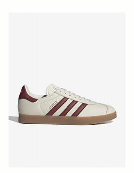 Zapatilla Adidas U Gazelle Lea Arena/Granate/Gum
