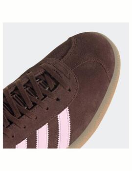 Zapatilla Adidas W Gazelle Marrón/Rosa/Gum