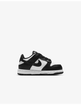Zapatilla Nike TD Dunk Low Blanco/Negro