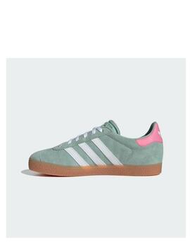 Zapatilla Adidas Gazelle J Menta/Blanco/Gum