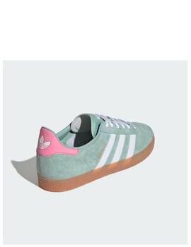 Zapatilla Adidas Gazelle J Menta/Blanco/Gum