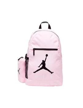 Mochila Jordan + Estuche School Rosa/Negro