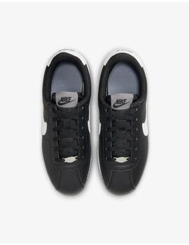 Zapatilla Nike GS Cortez Leather Negro/Blanco