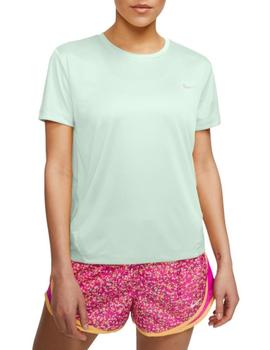 Camiseta Mujer Nike Miler Verde
