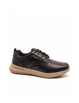 Zapatilla Skechers M Delson Antigo WP BLK